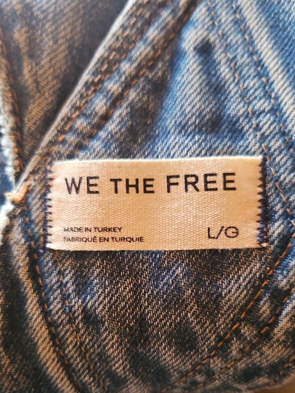 We The Free Light Wash Denim Overalls - Picture 6 of 6
